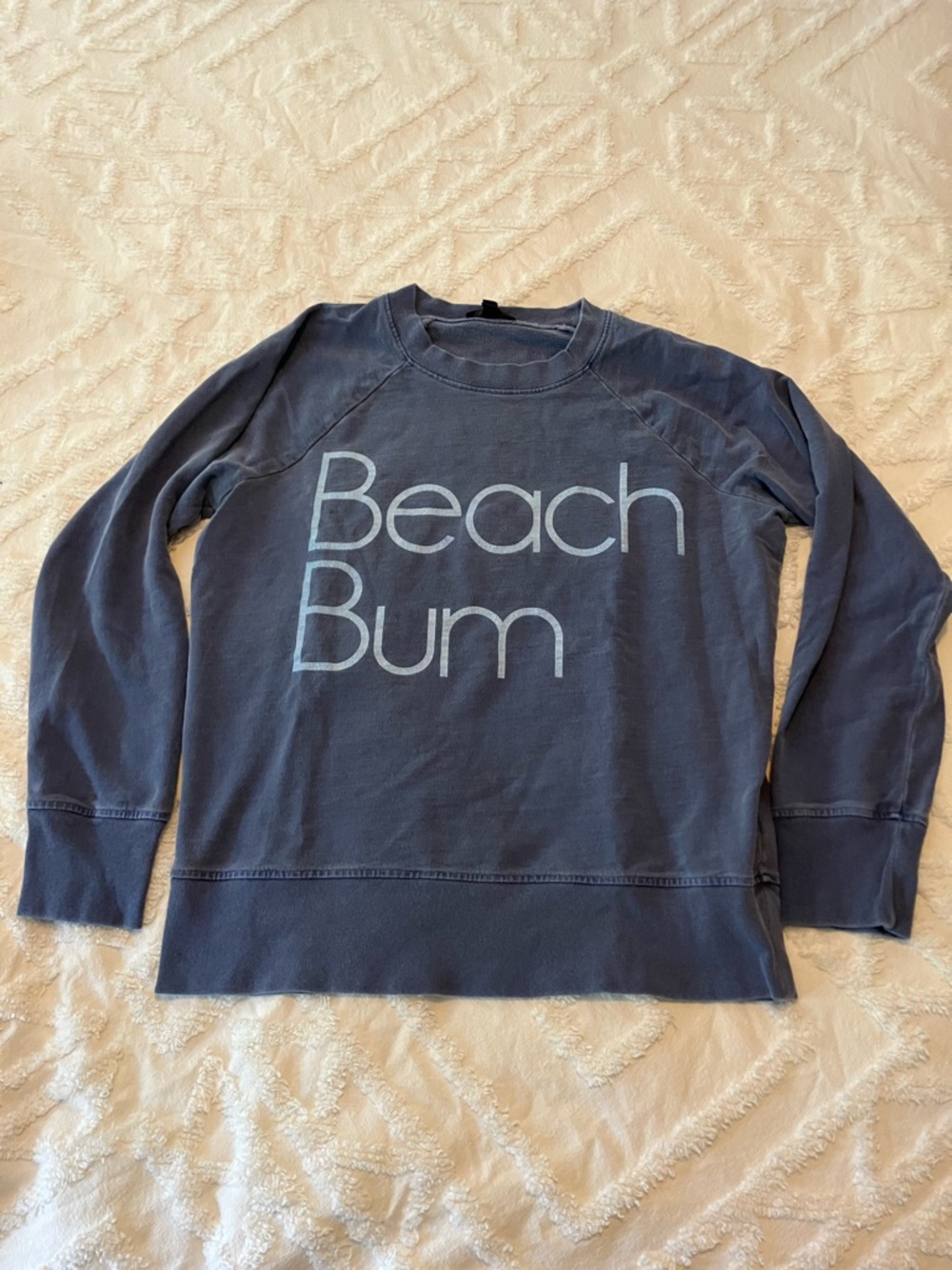 J. Crew Navy 'Beach Bum' Graphic Crewneck Sweatshirt
